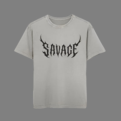 Acid Washed Oversized T-Shirt